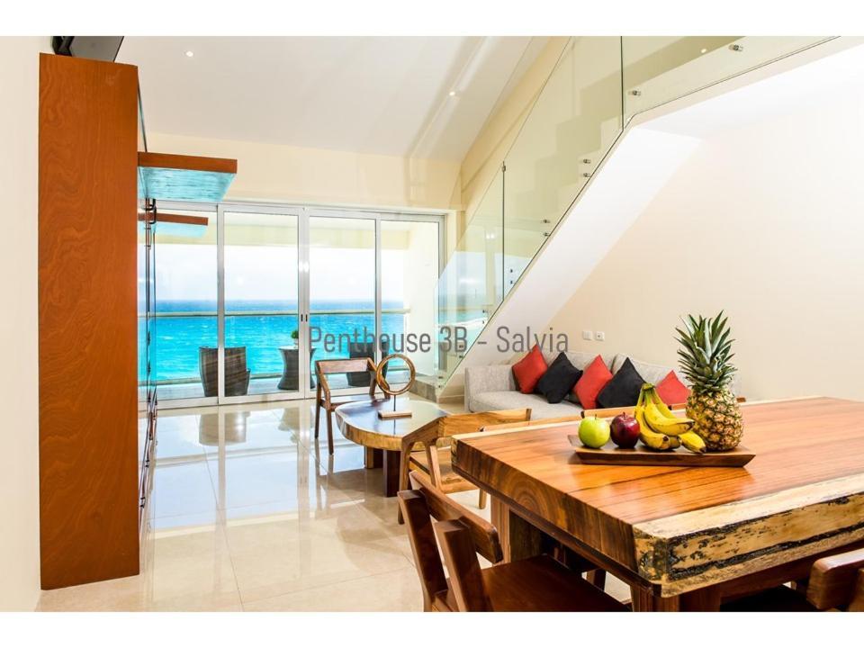2 Story Oceanfront Penthouses On Cancun Beach! Exteriér fotografie