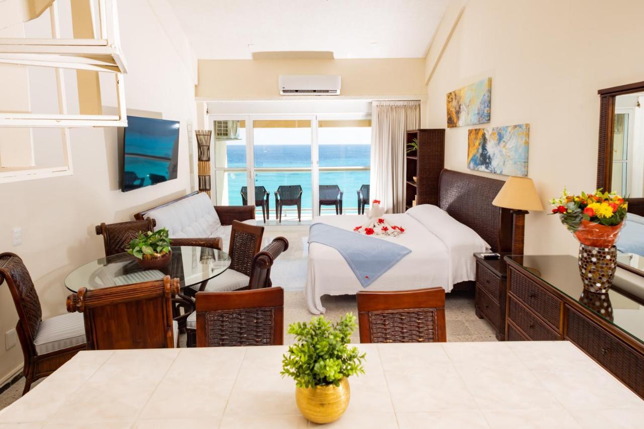 2 Story Oceanfront Penthouses On Cancun Beach! Exteriér fotografie