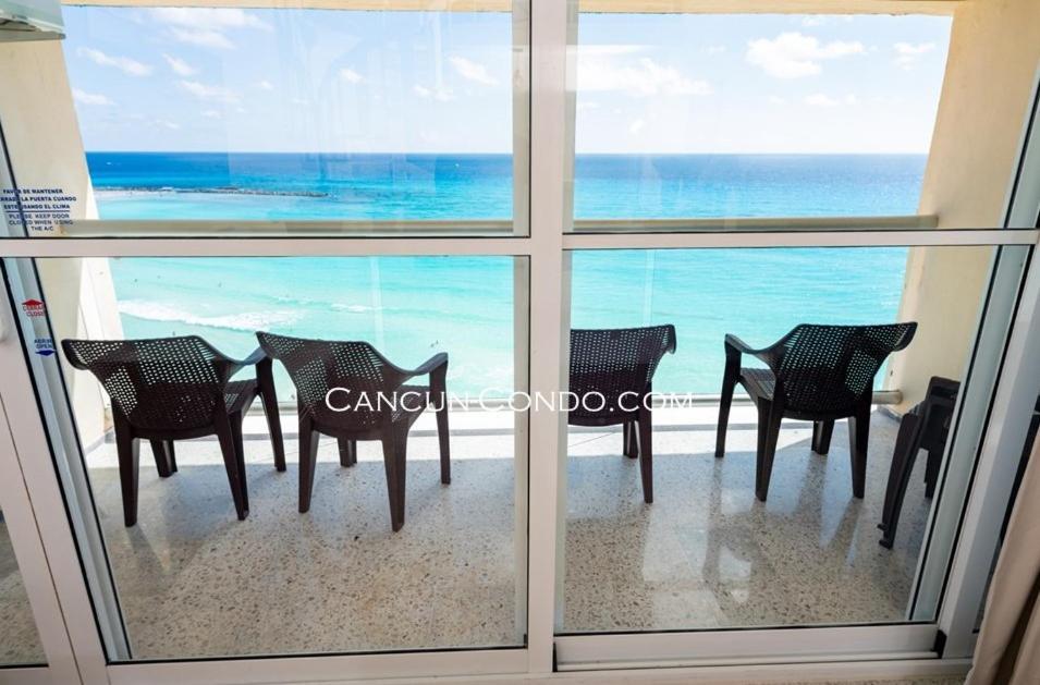 2 Story Oceanfront Penthouses On Cancun Beach! Exteriér fotografie