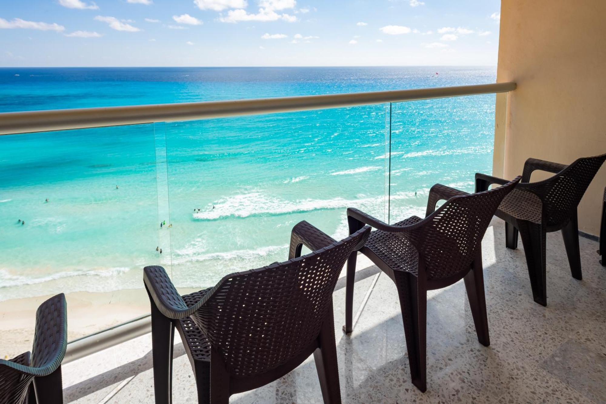 2 Story Oceanfront Penthouses On Cancun Beach! Exteriér fotografie