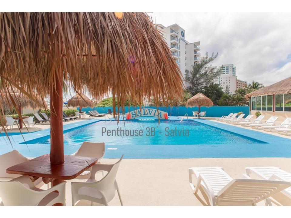 2 Story Oceanfront Penthouses On Cancun Beach! Exteriér fotografie