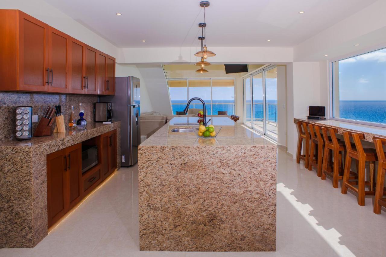 2 Story Oceanfront Penthouses On Cancun Beach! Exteriér fotografie