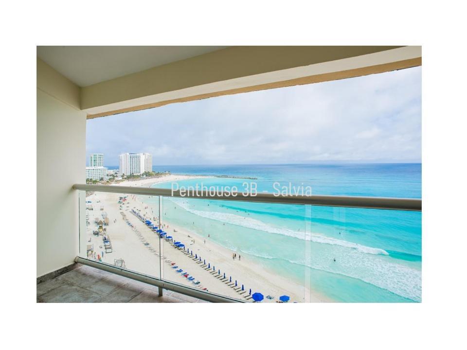 2 Story Oceanfront Penthouses On Cancun Beach! Exteriér fotografie